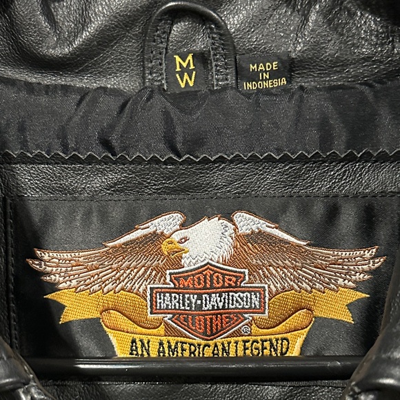 Harley Davidson Leather Jacket M - Picture 3 of 5